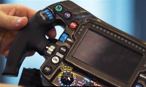 Our 2019 steering wheel has a total of 25 buttons and switches and, of course, the clutch and the shift paddles. How does a Formula 1 steering wheel work? | WordlessTech