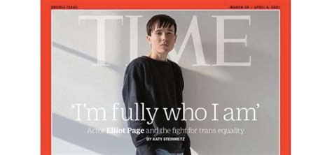 Mar 16, 2021 · elliot page has become the first transgender man ever to appear on the cover of time, as the canadian actor opened up about his decision to come out last year. Elliot Page, primo uomo trans su "Time"/ "Non riuscivo a ...