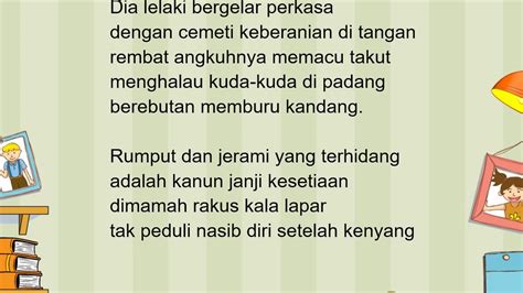 (sila tulis jawapan anda di ruangan komen di bawah dengan menyatakan nama anda). Puisi Modern Sajak Sang Gembala Kuda - 1001 Kumpulan Puisi ...