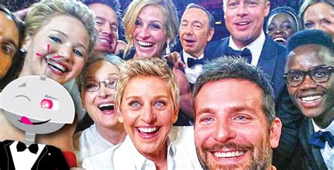 This selfie that is so much in the news and has already created several look alike pictures was taken during this year's oscar ceremony that ellen was hosting. Selfie de Ellen DeGeneres no Oscar Bate Record no Twitter ...