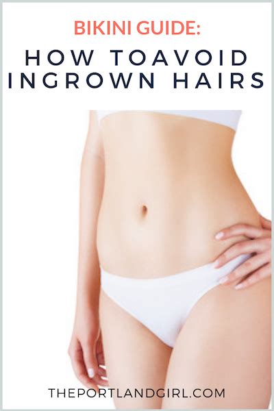 Ingrown hairs can crop up anywhere, from the legs to the bikini line and under arms to the jawline according to the nhs an ingrown hair can occur when the hair follicle becomes clogged with dead. Bikini Guide: How to Avoid Ingrown Hairs - The Portland Girl