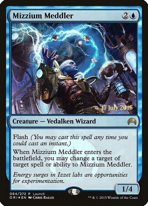 Maybe you would like to learn more about one of these? Mizzium Meddler (Magic Origins Promos) | The gathering, Magic the gathering, Magic the gathering ...