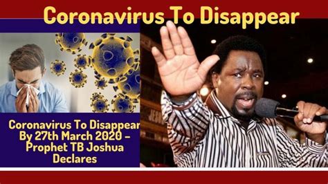 Nigerian pastor tb joshua prophesies winner of u.s. Pastor Adeboye missed the mark on Prophet TB Joshua's ...