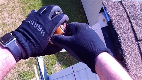 Hold the board in place, and use 2 in (5.1 cm) nails and a hammer to secure it in place. how to replace gutters and fascia board by yourself ...