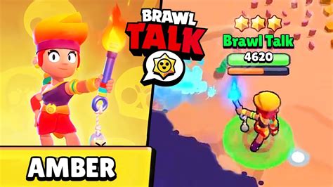 Amber has always been a firebug. REAZIONE al NUOVO BRAWLER LEGGENDARIO AMBER! - Brawl Talk ...