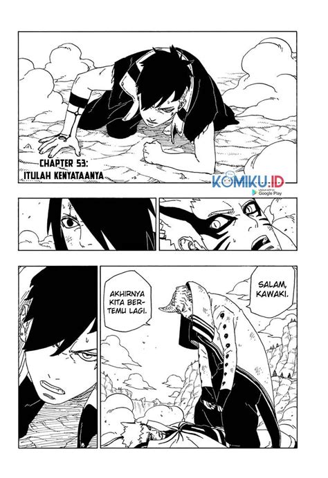 Tapi ini bukan ceritanya … seorang ninja generasi baru siap naik. Komik Boruto Chapter 53 Bahasa Indonesia - Komikmama