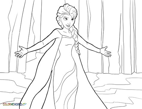 Coloriages de princesse elsa à imprimer gratuit pour ceux qui aiment les dessins animés de princesses disney. 65 dessins de coloriage Elsa à imprimer sur LaGuerche.com ...