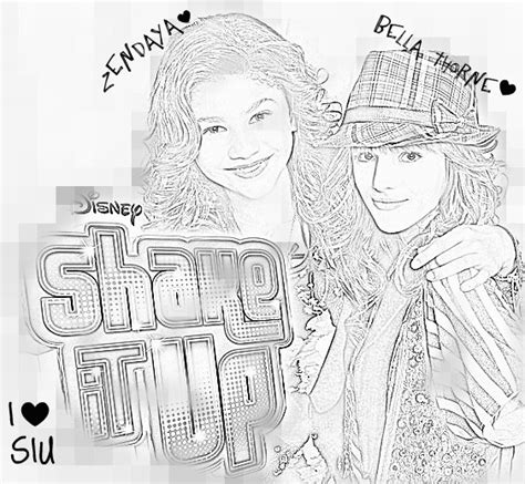 Coloring pages for girls 10 and up. Disney Channel Shake It Up Coloring Pages - Best Coloring ...