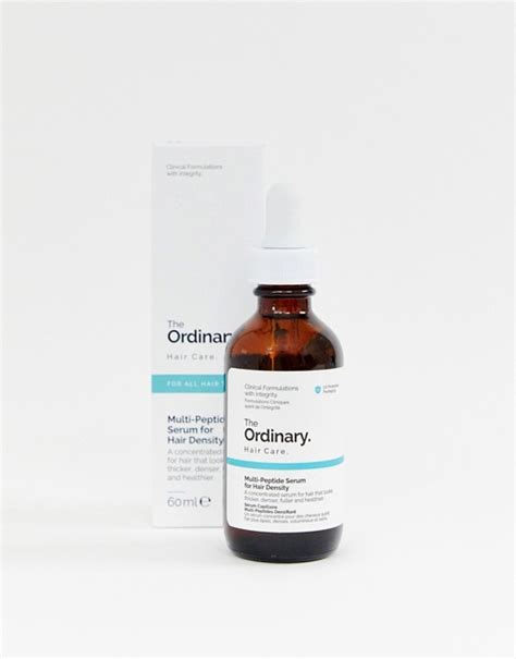 The ordinary has launched a new hair thickening serum, but does it actually work? The Ordinary - Multi - Sérum aux peptides pour des cheveux ...