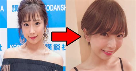 紗倉まなが再びベリーショートに？セミロングが不評で「何の ...