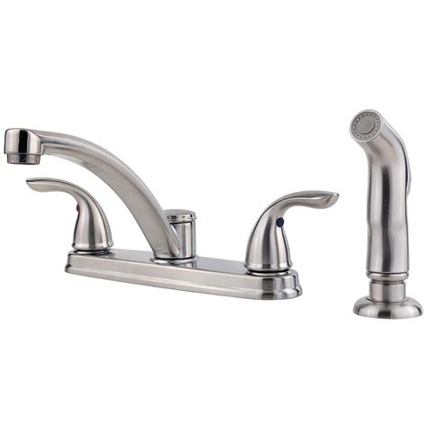 Where can i get a replacement water. Pfister Delton 2-Handle Standard Kitchen Faucet with Side ...