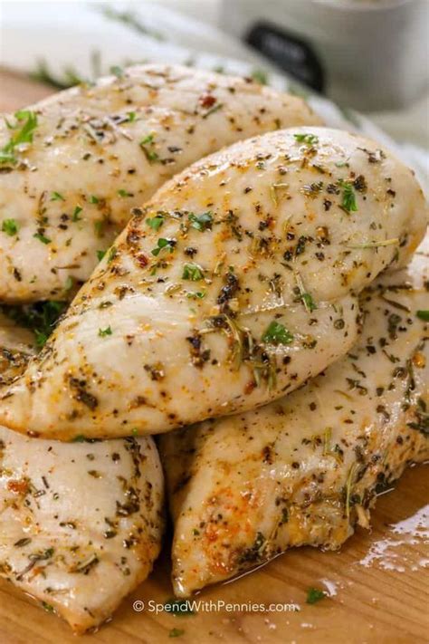 Wondering what to make with chicken breasts? Pin on Olive oil and herbs chicken