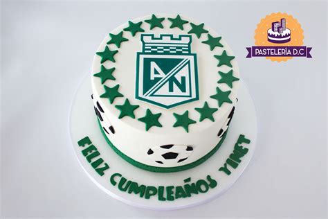 Atletico, futbol, medellin, nacional, nal, personalizada, personalizadas, temáticas, torta, tortas, verde. Tortas temáticas deportes - Pastelería D.C