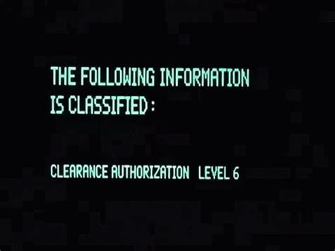 Secrets are things that are not meant to be shared. Top Secret Information Level6 GIF - TopSecretInformation ...