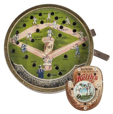 Want to play 9th inning baseball? Lot Detail - 1903 "Baseball Game Today" Mechanical Arcade ...