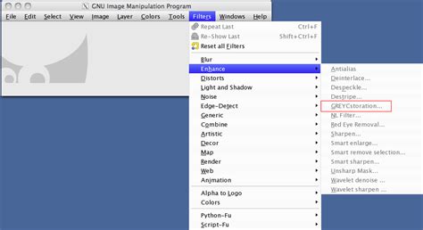 If you just want the photogimp customization without changing the original gimp icon and it's name, just extract only the.var folder to your home directory. Chandra :: Photo Album :: Open FITS & 3-Color Composite Images