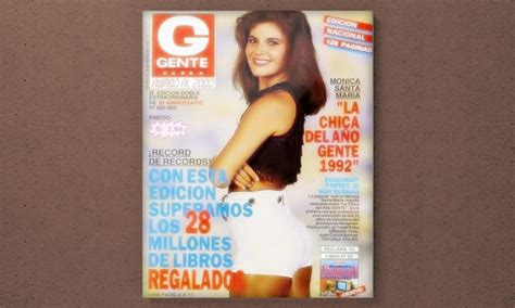 Últimas noticias, fotos, y videos de mónica santa maría las encuentras en el comercio. Chica Gente 1992 - Monica Santa Maria | | Revista Gente ...