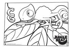 Download Free Colouring Pages Ready to Print from the Jungle Beat ...