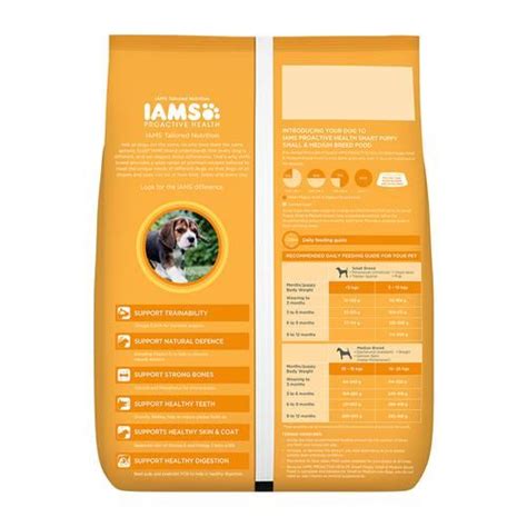 Iams small and toy breed puppy food is a unique formulation for the little guys. Buy IAMS Proactive Health Smart Puppy Dry Dog Food - Small ...