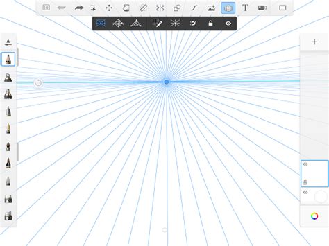 If you have the pro version, as i do, the library has even more to choose from. Perspective Guides | Sketchbook Products | Autodesk Knowledge Network