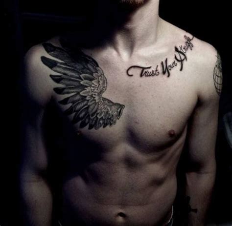 Chest tattoo designs for men. Top 50 Best Shoulder Tattoos For Men - Next Luxury