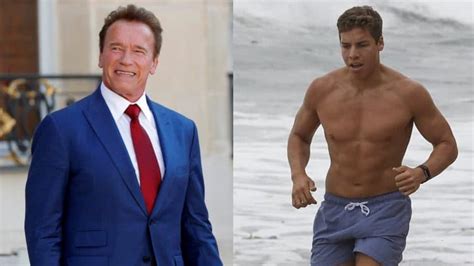 Geschockt von der sexszene seines sohnes. Arnold Schwarzenegger Hits The Gym With Son Joseph Baena ...