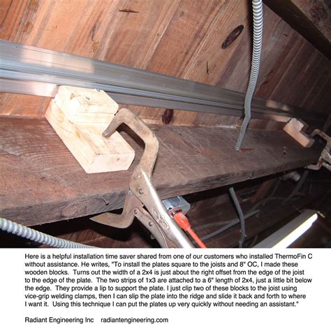 Unlike many single zone systems on the market, the floor pack manifolds require no or very minimal assembly. thermofin_install_blocks.jpg | Hydronic radiant floor ...