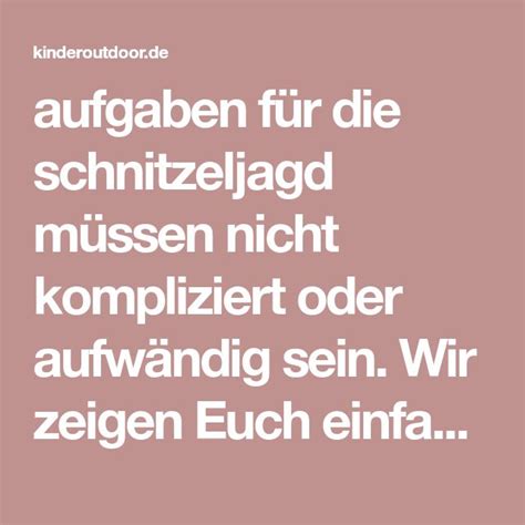 Haben sie sich nicht auch schon immer einmal gefragt, wie solch perfekte scheißwürste geformt werden können? aufgaben für die schnitzeljagd müssen nicht kompliziert oder aufwändig sein. Wir zeigen Euch ...