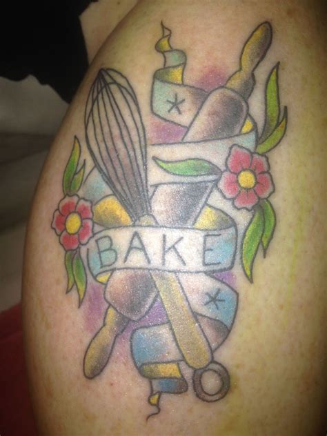 Find baking tattoo images and tattoo designs on tattoolist. Baking tattoo... First tattoo for me!! | Baking tattoo ...