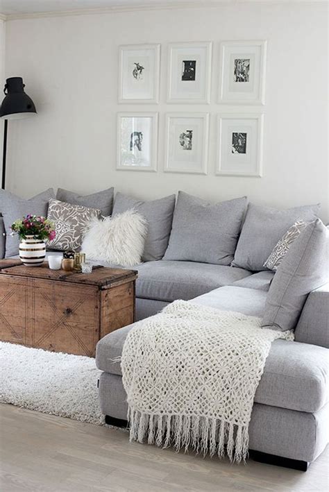 The grey throws and grey cushions in add texture too. Grey Sofa Cushions - TheSofa