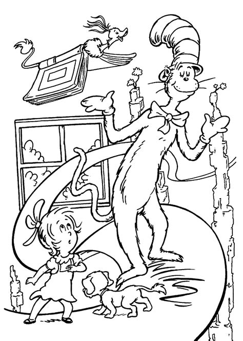 Free printable dr seuss coloring pages for kids from dr.suess coloring pages , source:www.cool2bkids.com. Dr Seuss Birthday Coloring Pages at GetDrawings | Free ...