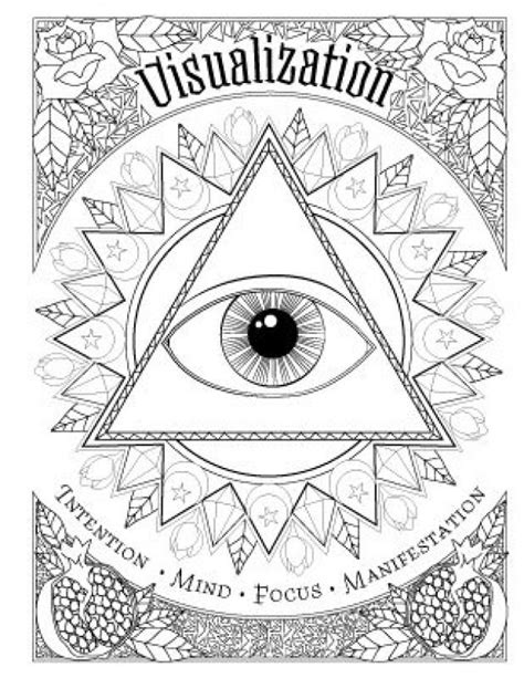 40+ printable pagan coloring pages for printing and coloring. Book of Spells - Coloring Book of Shadows #book #book #of ...