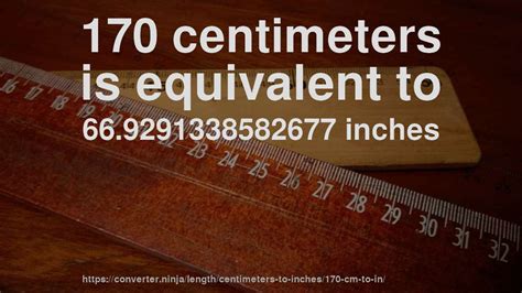 Should you wish to do these conversions manually, here's the information you need. How Much Is 170 Cm In Inches - The Arts