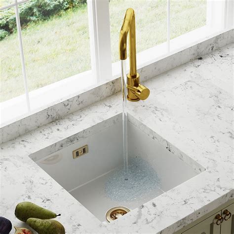 Looking for a ceramic sink? Astini Hampton 100 1.0 Bowl White Ceramic Undermount ...