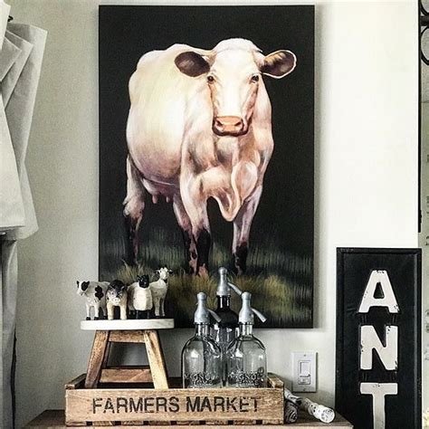 Rather than the image's edges being rectilinear, it is overlaid with decorative artwork featuring a unique outline. Love this gorgeous vignette featuring our Milking ...