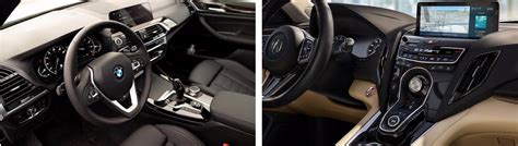Its european and japanese competition falls in the same relative price bracket, between $38,350 and $42,650 2019 Acura RDX vs BMW X3 Interior Features