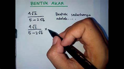 Soal yang diberikan di sini dikumpulkan dari berbagai sumber, tujuannya agar dapat. Soal Dan Jawaban Bentuk Akar Kelas 10 - Dunia Sekolah ID