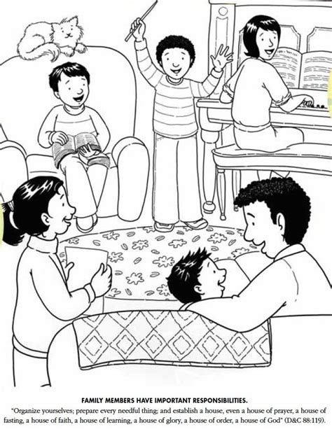 Free download 36 best quality lds coloring pages at getdrawings. LDS Games - Color Time - Family Members Have Important ...