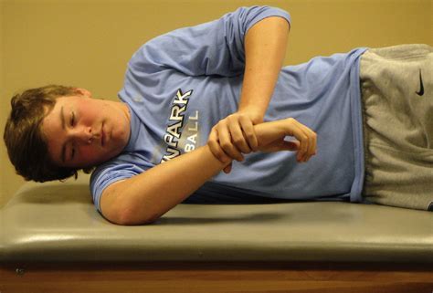 Plus, the sleeper stretch has been shown to be effective in restoring posterior shoulder tightness in overhead athletes. Sleeper stretch designed to improve internal rotation ...