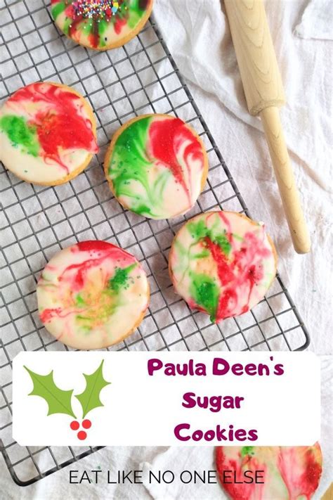 Line cookie sheets with parchment paper or nonstick baking mats. Paula Deen's Sugar Cookies | Recipe (With images) | Sugar ...