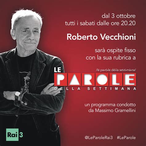 Roberto vecchioni, vincenzo mollica (editor). Roberto Vecchioni a Le Parole… - DM Produzioni