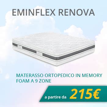 Eminflex ha adottato alcune soluzioni interessanti per ovviare al problema dei materassi che in estate trasmettono il calore o che. Offerte materassi Eminflex