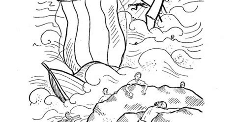 Turbulent water, a restless boat, and a blowing wind are elements in this coloring page. Shipwreck, Coloring pages and Coloring on Pinterest