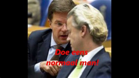 Wilders debates the new government in the opening session of the tweede kamer, the he refers to the cabinet as planet rutte, a reference to prime minister mark rutte. Doe eens normaal man - Rutte vs. Wilders (R3MiX!!!) listen ...