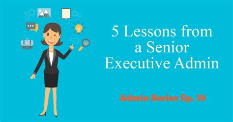 The candidate must be flexible to meet. 5 Lessons from a Senior Executive Admin | Kevin Smith ...