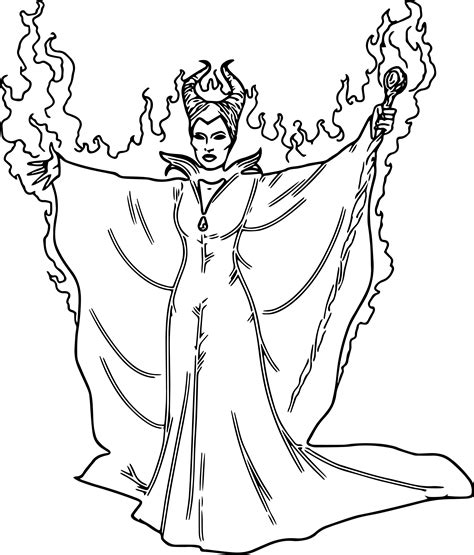 It's good to be bad! Disney Maleficent Coloring Pages | Cartoon coloring pages ...