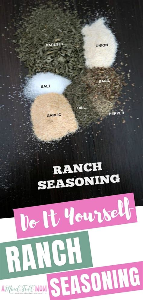 There are plenty of ranch dressings without msg, such as paul newman salad dressing. Homemade Ranch Seasoning (Copycat Hidden Valley) | A Mind ...