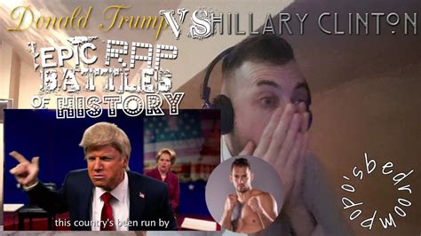 DONALD TRUMP V HILLARY CLINTON ERB REACTION + ANIME ...