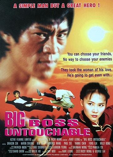 And chief executive officer & executive director at insas bhd. Big Boss Untouchable 唐山猛龍 (2002) | The Clones of Bruce Lee