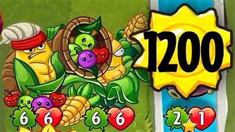 I reached TURN 1,200 in PvZ Heroes (World Record) - YouTube